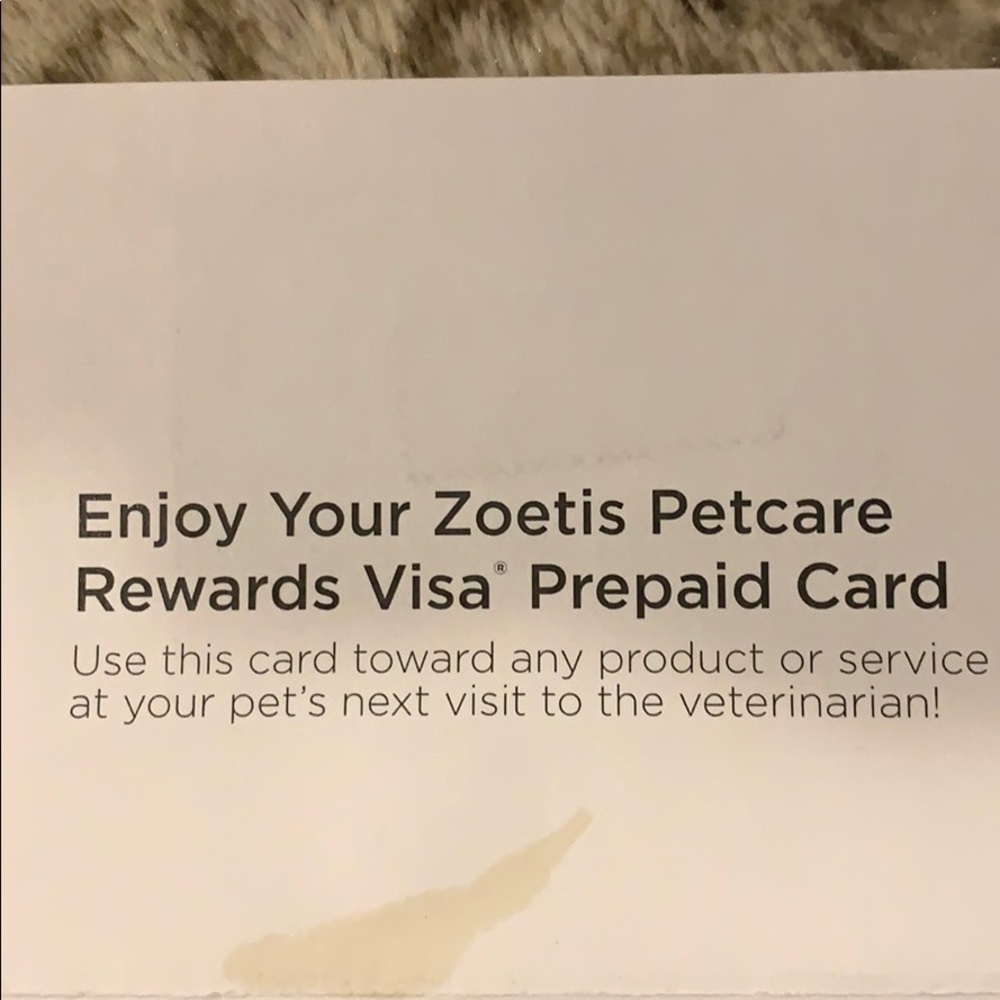 Zoetis prepaid veterinary office card